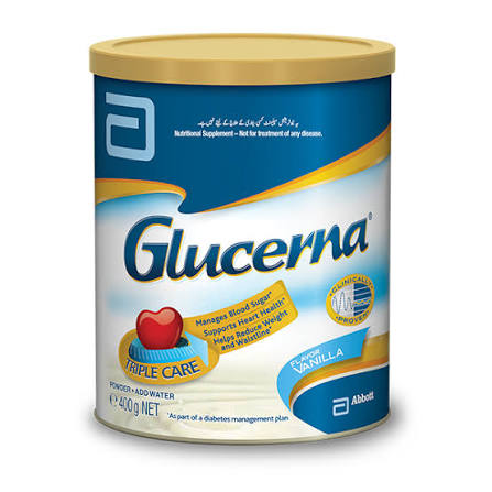 Glucerna Milk Powder Vanilla 400g